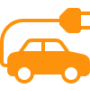 Icono coche eléctrico